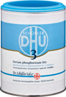 BIOCHEMIE DHU 3 Ferrum phosphoricum D 12 Tabletten