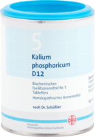 BIOCHEMIE DHU 5 Kalium phosphoricum D 12 Tabletten