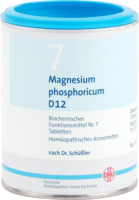 BIOCHEMIE DHU 7 Magnesium phosphoricum D 12 Tabl.