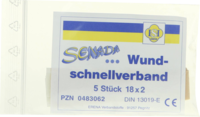 SENADA Wundschnellverband 2x18 cm