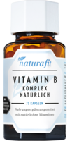 NATURAFIT Vitamin B Komplex natürlich Kapseln