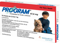 PROGRAM 67,8 mg 2,5-7 kg Tabl.f.Hunde