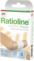 RATIOLINE elastic Wundschnellverband 4 cmx1 m