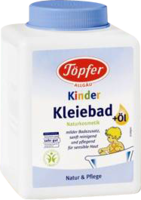 TÖPFER Kinder Kleiebad mit Öl