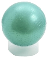 GYMNASTIKBALL Rehaforum 55 cm grün metallic