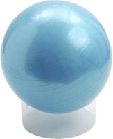 GYMNASTIKBALL Rehaforum 55 cm blau metallic