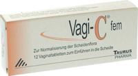 VAGI C Fem Vaginaltabletten