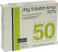 MG 5 Sulfat Amp. 50% Infusionslösungskonzentrat
