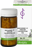 BIOCHEMIE 21 Zincum chloratum D 6 Tabletten