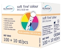 KLINION Soft fine colour Lanzetten 30 G