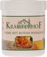 KRÄUTERHOF Creme mit rotem Weinlaub