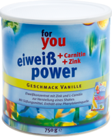 FOR YOU eiweiß power Vanille Pulver