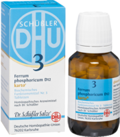 BIOCHEMIE DHU 3 Ferrum phosphoricum D 12 Tab.Karto