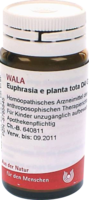 EUPHRASIA E planta tota D 4 Globuli