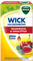 WICK Wildkirsche & Eukalyptus Bonbons o.Zucker