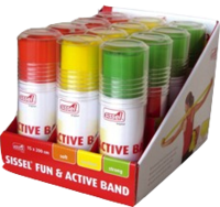 SISSEL Fun & Active Band 12er Set 4Stück/Farbe