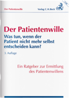 BECK Verlag Der Patientenwille Broschüre