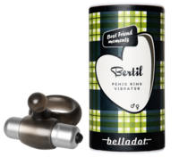 BELLADOT/BERTIL vibrierender Penisring m.Batterien
