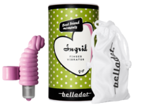 BELLADOT/INGRID Fingervibrator m.Batterien pink
