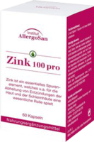 ALLERGOSAN Zink 100 pro Kapseln