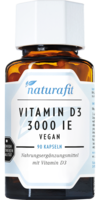 NATURAFIT Vitamin D3 3000 I.E. Kapseln
