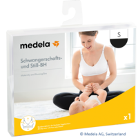 MEDELA Schwangerschafts- u.Still-BH S schwarz