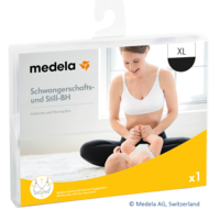 MEDELA Schwangerschafts- u.Still-BH XL schwarz