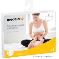MEDELA Schwangerschafts- u.Still-BH L weiß