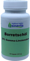 BORRETSCHÖL 20% Gamma-Linolensäure 60 Kapseln