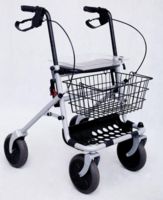 ROLLATOR Alu Actimo light silber