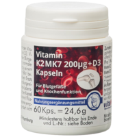 VITAMIN K2 MK7 200 µg+D3 Kapseln