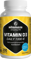 VITAMIN D3 1.000 I.E. daily vegetarisch Tabletten