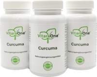 CURCUMA 600 mg vegan 3er Set Kapseln
