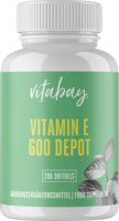 VITAMIN E 600 I.E. Depot vegan hochdosiert Weichk.