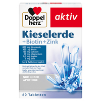 DOPPELHERZ Kieselerde+Biotin+Zink Tabletten