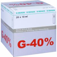 GLUCOSE 40% B.Braun Mini Plasco connect Inf.-L.-K.