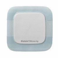 BIATAIN Silicone Ag Schaumverband 17,5x17,5 cm