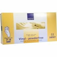 VINYL Handschuhe puderfrei medium blau