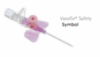 VASOFIX Safety Kanüle 20 G 1,1x25 mm rosa