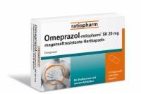 OMEPRAZOL-ratiopharm SK 20 mg magensaftr.Hartkaps.