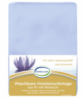 FORMA-care Kranken Unterlage waschbar PU m.Stecktuch 85x90cm