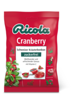 RICOLA o.Z.Beutel Cranberry Bonbons