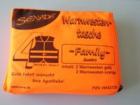 SENADA Warnweste orange Family Tasche