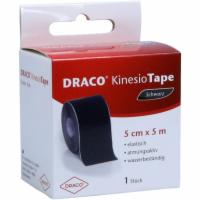 DRACO KINESIOTAPE 5 cmx5 m schwarz