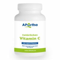 APORTHA natürliches Vitamin C vegetarisch Kapseln