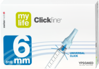 MYLIFE Clickfine Pen-Nadeln 6 mm Diamond Tip