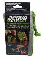 BORT ActiveColor Sport Ellenbogenbandage S schwarz/grün