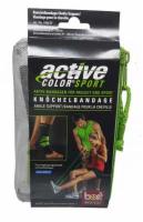 BORT ActiveColor Sport Knöchelbandage S schwarz/grün