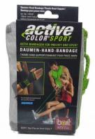 BORT ActiveColor Sport Daumen-Hand-Bandage S schwarz/grün