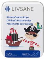 LIVSANE Kinderpflaster Strips Pirat